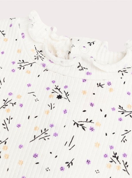 Βρεφική Μπλούζα για Κορίτσια Delicate White