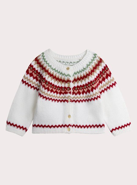 Βρεφική Ζακέτα για Κορίτσια Multicolor White