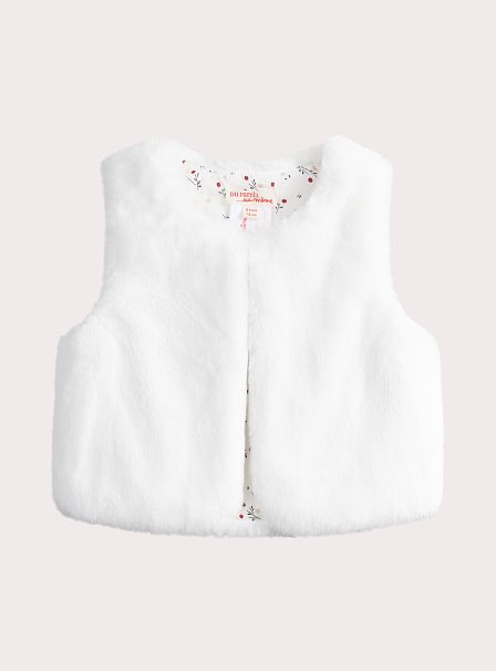 Βρεφικό Γιλέκο για Κορίτσια White Dainty