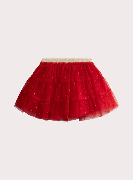 Βρεφική Φούστα για Κορίτσια Red Tule
