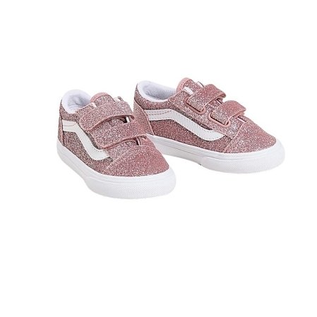 Βρεφικά Παπούτσια Vans Old Skool για Κορίτσια Pink Glitter (Μεγέθη 20-26)