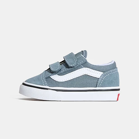 Βρεφικά Παπούτσια Vans Old Skool V για Αγόρια Grey/Blue (Μεγέθη 20-26)