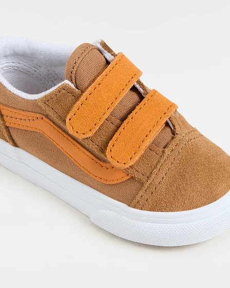 Βρεφικά Παπούτσια Vans Old Skool για Αγόρια Brown/Orange (Μεγέθη 20-26)
