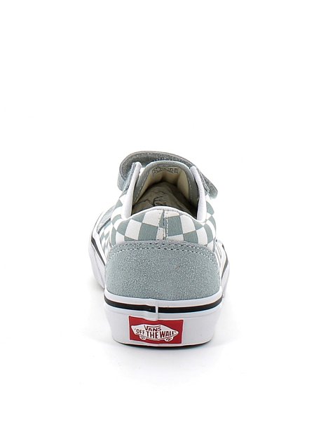 Παιδικά Παπούτσια Vans Old Skool για Αγόρια Grey Checkerboard (Μεγέθη 27-34)