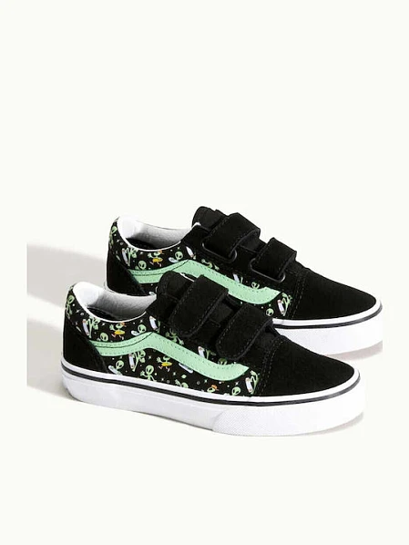 Παιδικά Παπούτσια Vans Old Skool Glow για Αγόρια Cosmic Cruisers Black (Μεγέθη 27-34)