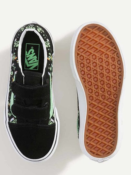 Παιδικά Παπούτσια Vans Old Skool Glow για Αγόρια Cosmic Cruisers Black (Μεγέθη 27-34)