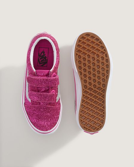 Παιδικά Παπούτσια Vans Old School Fuchsia Glitter για Κορίτσια (Μεγέθη 24-35)