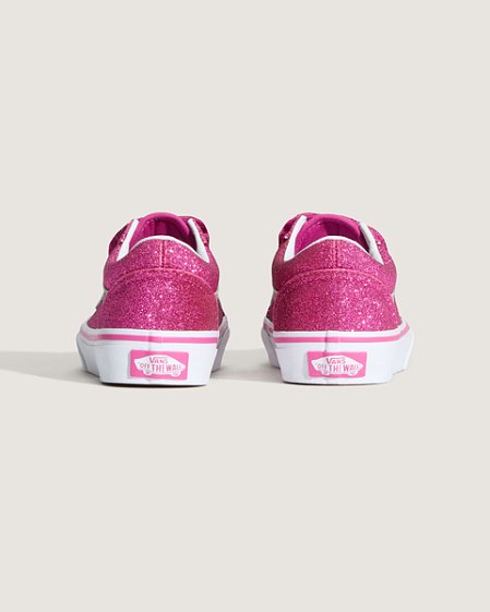 Παιδικά Παπούτσια Vans Old School Fuchsia Glitter για Κορίτσια (Μεγέθη 24-35)