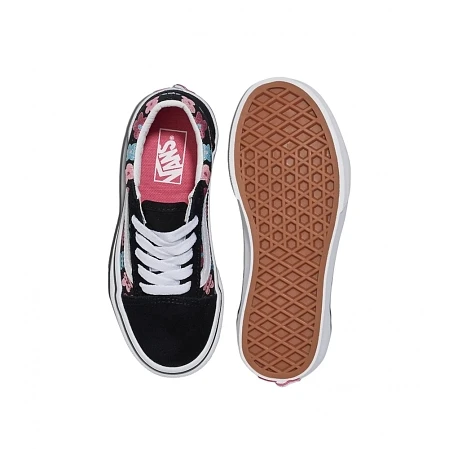 Παιδικά Παπούτσια Vans Old Skool για Κορίτσια Flowers (Μεγέθη 27-34)