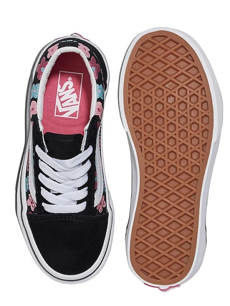 Παιδικά Παπούτσια Vans Old Skool για Κορίτσια Flowers (Μεγέθη 27-34)
