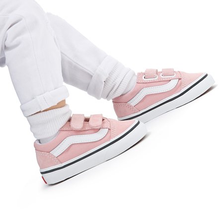 Βρεφικά Παπούτσια Vans Old Skool V Pink (Μεγέθη 20-26)