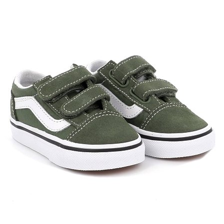 Βρεφικό Παπούτσι Vans Old Skool V Logo Alpine Green (Μεγέθη 20-26)