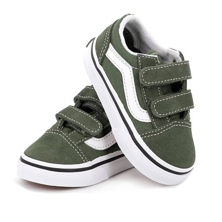 Βρεφικό Παπούτσι Vans Old Skool V Logo Alpine Green (Μεγέθη 20-26)