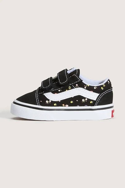 Βρεφικό Παπούτσι για Κορίτσι Vans Old Skool V Ditsy Floral Black/Sunset Blush (Μεγέθη 20-26)