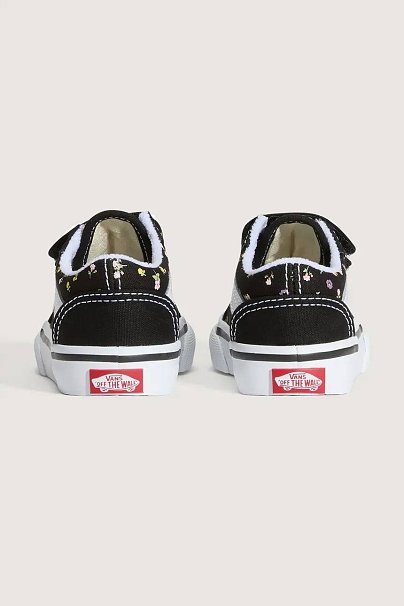 Βρεφικό Παπούτσι για Κορίτσι Vans Old Skool V Ditsy Floral Black/Sunset Blush (Μεγέθη 20-26)