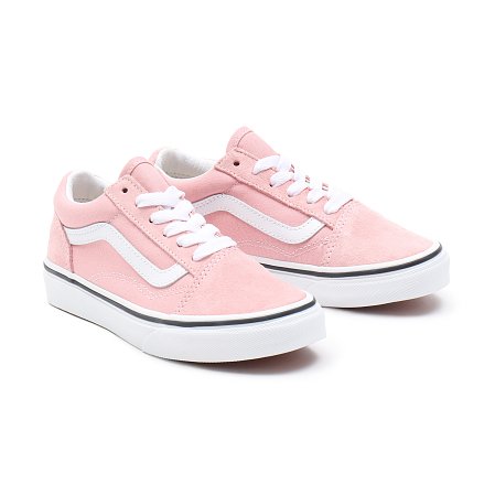 ΠΑΙΔΙΚΑ ΠΑΠΟΥΤΣΙΑ VANS OLD SKOOL PINK ΓΙΑ ΚΟΡΙΤΣΙΑ (Μεγέθη 27-34)