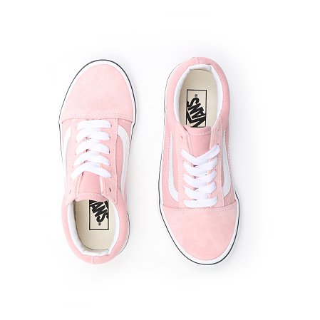 ΠΑΙΔΙΚΑ ΠΑΠΟΥΤΣΙΑ VANS OLD SKOOL PINK ΓΙΑ ΚΟΡΙΤΣΙΑ (Μεγέθη 27-34)