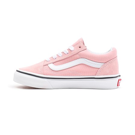 ΠΑΙΔΙΚΑ ΠΑΠΟΥΤΣΙΑ VANS OLD SKOOL PINK ΓΙΑ ΚΟΡΙΤΣΙΑ (Μεγέθη 27-34)