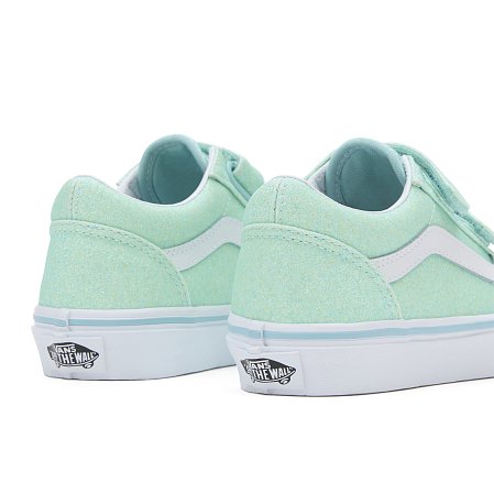 Παιδικά Παπούτσια VANS για Κορίτσια Old Skool Glitter Mint