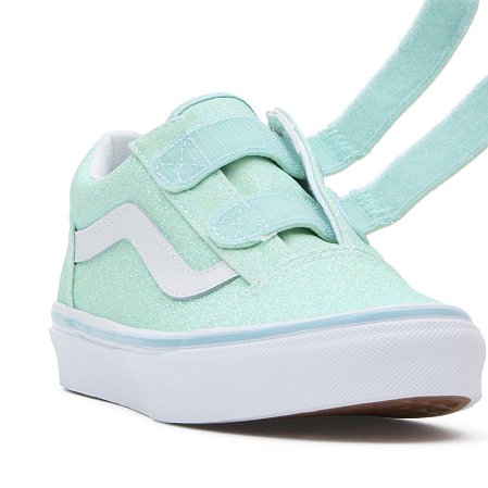 Παιδικά Παπούτσια VANS για Κορίτσια Old Skool Glitter Mint