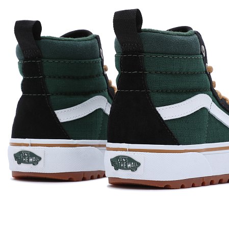 Παιδικά High Sneakers Παπούτσια Vans Sk-8 Mid Black/Green