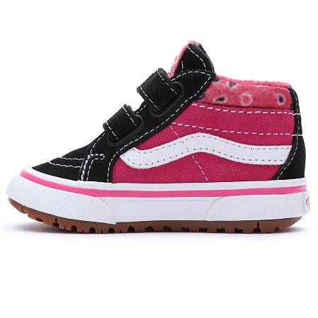 Βρεφικά Sneakers Παπούτσια Vans Sk-8 Mid Reissue V Mte Black/Pink