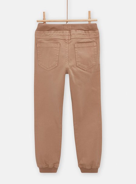 Παιδικό Παντελόνι για Αγόρια Brown Joggers