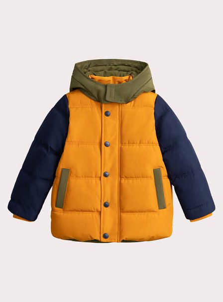 Παιδικό Μπουφάν για Αγόρια Cold Tricolored