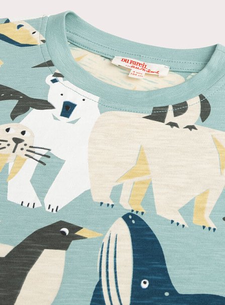 Παιδική Μπλούζα για Αγόρια Green Arctic