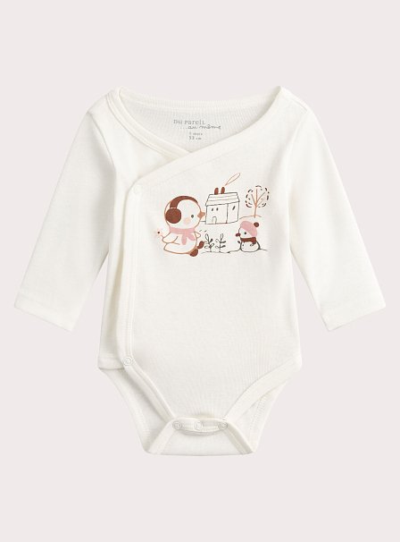 Σετ Βρεφικά Φορμάκια για Κορίτσια Cold Ducks 2 τμχ