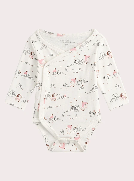 Σετ Βρεφικά Φορμάκια για Κορίτσια Cold Ducks 2 τμχ