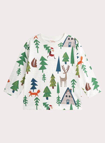 Παιδική Μπλούζα για Αγόρια Christmas Print