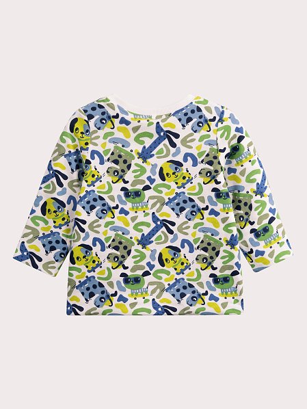 Βρεφική Μπλούζα για Αγόρια Skating Dogs