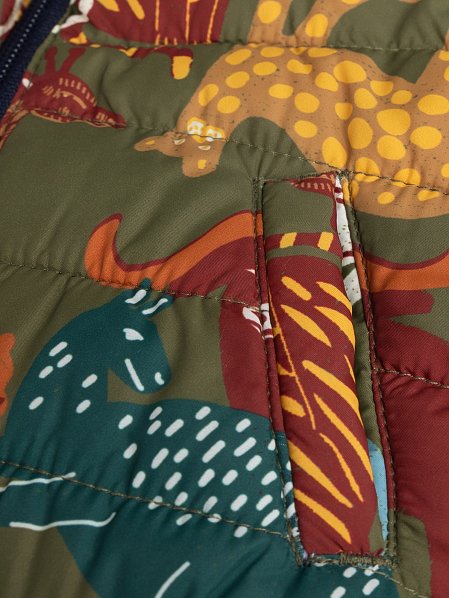 Βρεφικό Αμάνικο Μπουφάν για Αγόρια Navy Zoo - 2 σε 1