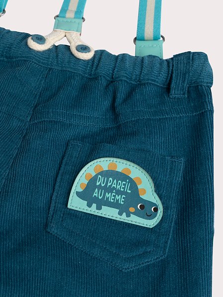 Βρεφικό Παντελόνι για Αγόρια Dark Turquoise