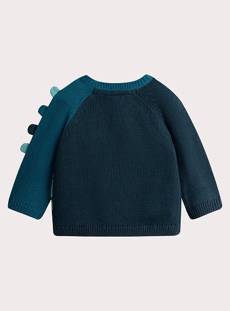 Βρεφικό Πουλόβερ Για Αγόρια Navy Dinosaur