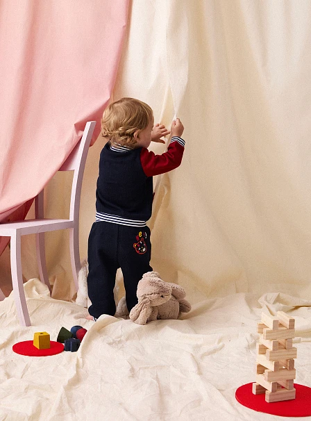 Βρεφικό Παντελόνι Φόρμας για Αγόρια Black Tiger