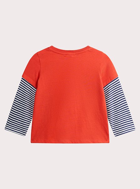 Βρεφική Μπλούζα για Αγόρια Orange Friends