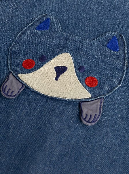 Βρεφική Σαλοπέτα για Αγόρια Denim Fox