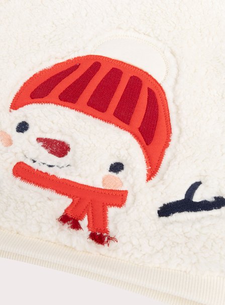 Βρεφικό Φούτερ για Αγόρια Happy Snowman