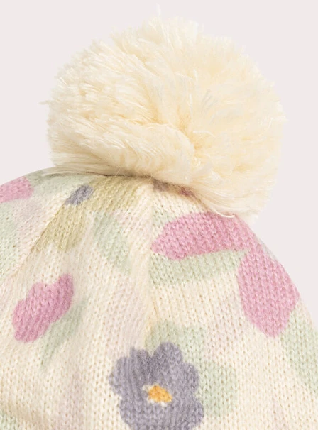 Παιδικός Σκούφος για Κορίτσια Floral Chapka