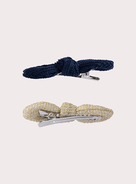 Σετ Παιδικά Κοκαλάκια για Κορίτσια Glitter Bows 3 τμχ