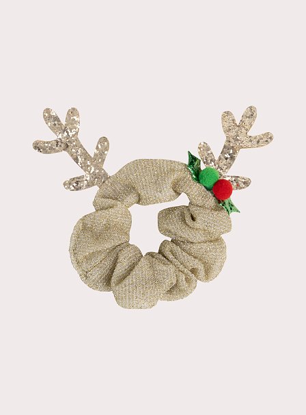 Σετ Παιδικά Λαστιχάκια Μαλλιών για Κορίτσια Festive Time 2 τμχ