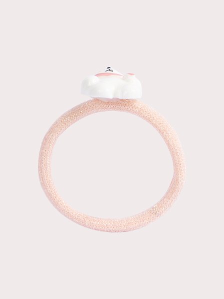 Σετ Παιδικά Λαστιχάκια Μαλλιών για Κορίτσια Loving Bears 4 τμχ