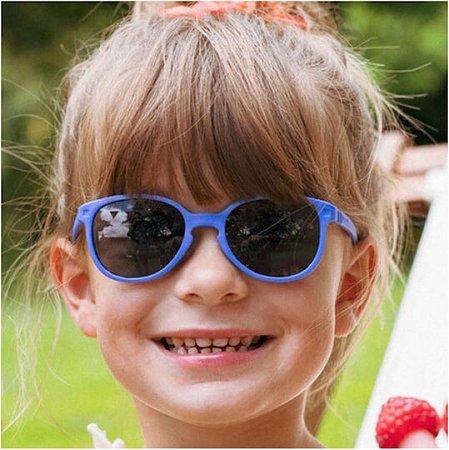 KiETLA Wazz Βρεφικά Γυαλιά Ηλίου Wayfarer Intense Blue 1-2 ετών