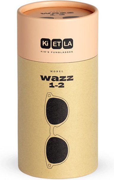 KiETLA Wazz Παιδικά Γυαλιά Ηλίου Wayfarer Apricot 2-4 ετών