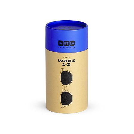 KiETLA Wazz Παιδικά Γυαλιά Ηλίου Wayfarer Intense Blue 2-4 ετών