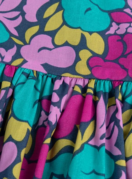 Παιδικό Φόρεμα για Κορίτσια Metallic Floral - 2 σε 1