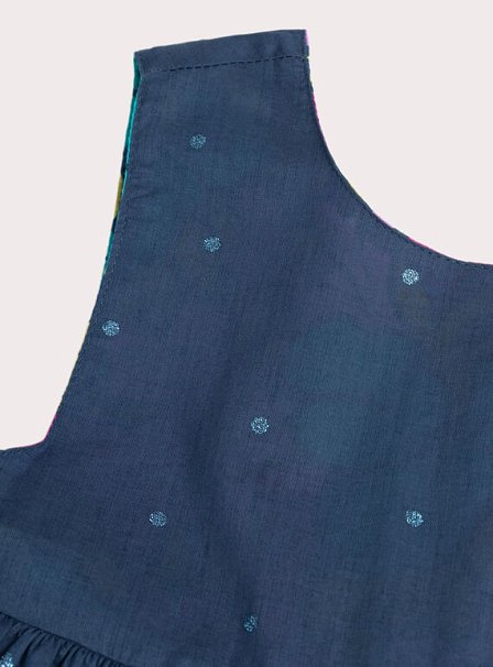 Παιδικό Φόρεμα για Κορίτσια Metallic Floral - 2 σε 1