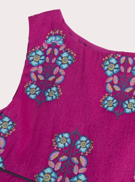 Παιδικό Φόρεμα για Κορίτσια  Mauve Psychedelic